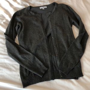 Charcoal Gray Downeast Cardigan